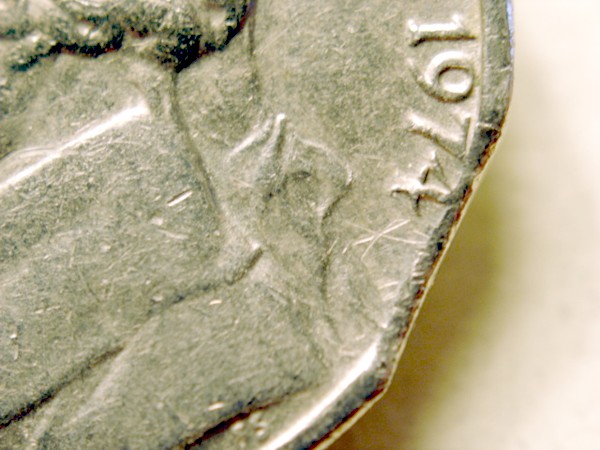 1974-P-Jefferson-Nickel,-Clipped-Planchet?